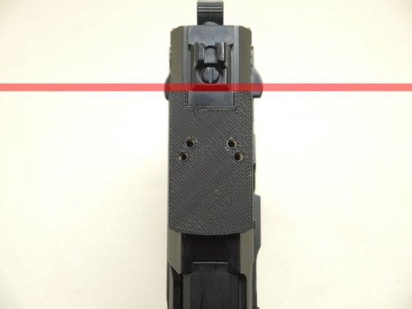 F&F GunParts 東京マルイ SOCOM Mk23対応 マルチドットサイトアダプター - トイホビーショップ ミミー  サバイバルゲーム用品・エアガンパーツ・電動ガン・ガスガン・エアガンの通販WEBショップ