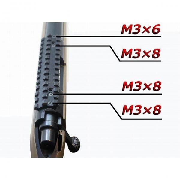 F&F GunParts 東京マルイ VSR-10 PS/RS/GS対応 オフセットダブル F&F GunParts 東京マルイ VSR-10 PS/RS/GS対応 オフセットダブル