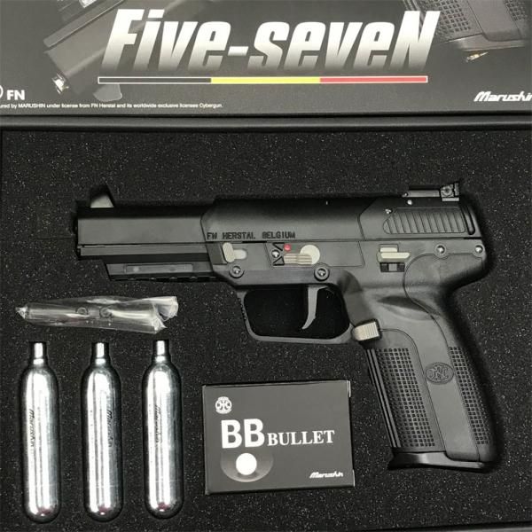 マルシン　ファイブセブン Co2 ガスガン マルシン FN ファイブセブン 6mmBB CO2ガスガン 新型アルミ