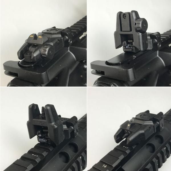 APS フリップアップ Rhinoライノ サイト 前後set 20mmレール対応 APS フリップアップ Rhinoライノ サイト 前後set 20mmレール対応