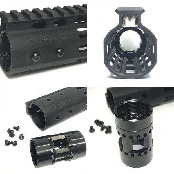 IRON Airsoft Noveske NSR 7インチM-LOKレール ハンドガード 各種M4対応 - トイホビーショップ ミミー  サバイバルゲーム用品・エアガンパーツ・電動ガン・ガスガン・エアガンの通販WEBショップ