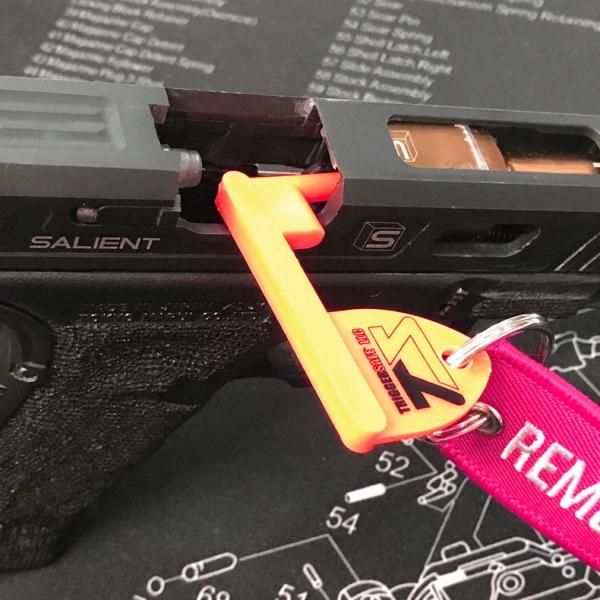 究極の安全装置 実銃の国アメリカ製 ブローバックガスガン対応