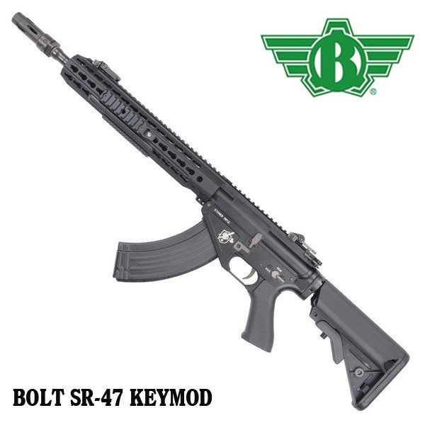 BOLT AIRSOFT リコイルショック電動ガン SR47 KEYMOD QDC B.R.S.S. 国内仕様 保証付き - トイホビーショップ  ミミー サバイバルゲーム用品・エアガンパーツ・電動ガン・ガスガン・エアガンの通販WEBショップ