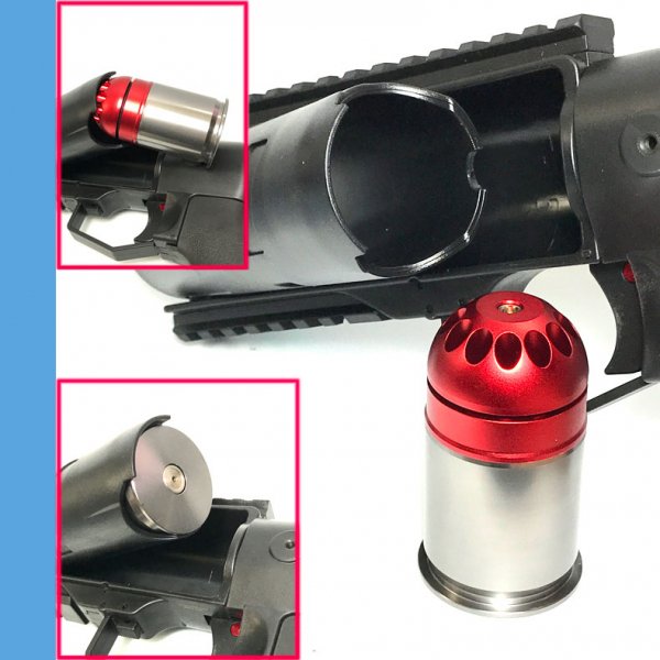 SHS製 PPS NEO 40mmガスグレネード/アルミ製 60shot 散弾カートリッジ モスカート - トイホビーショップ ミミー  サバイバルゲーム用品・エアガンパーツ・電動ガン・ガスガン・エアガンの通販WEBショップ