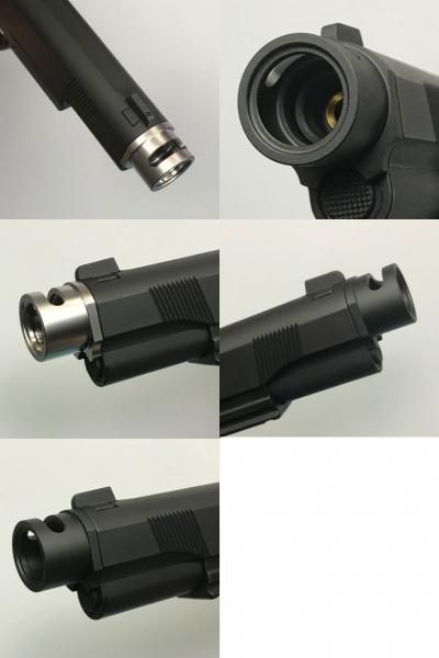 Carbon8製 CO2GBB M45CQP/DOC専用 BULL′Sコンプ BK SV Carbon8製 CO2GBB M45CQP/DOC専用 BULL′Sコンプ BK SV