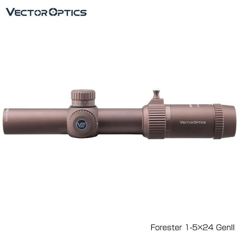 Vector Optics ベクターオプティクス ヴェクターオプティクス Forester 1-5×24 GenII ライフルスコープ FDE -  トイホビーショップ ミミー サバイバルゲーム用品・エアガンパーツ・電動ガン・ガスガン・エアガンの通販WEBショップ