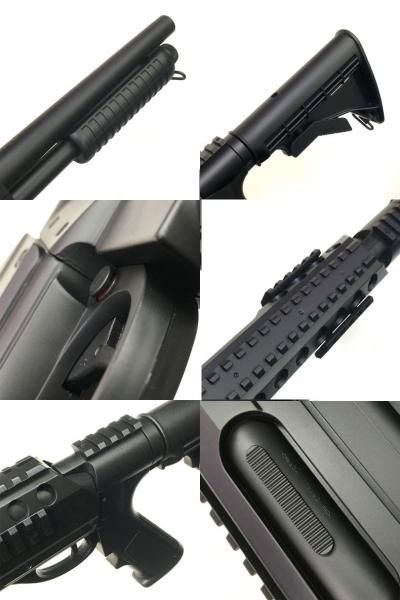 ダブルイーグル製M870ポンプアクション方式コッキングエアガン