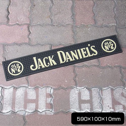 アメリカン雑貨 グラス置き バーマットBar Mat JACK DANIELS ジャックダニエル ラバー製 メンテナンスマット カウンターマット ラバー マット 水切りマット トイホビーショップ ミミー サバイバルゲーム用品・エアガンパーツ・電動ガン・ガスガン・エアガンの通販WEBショップ