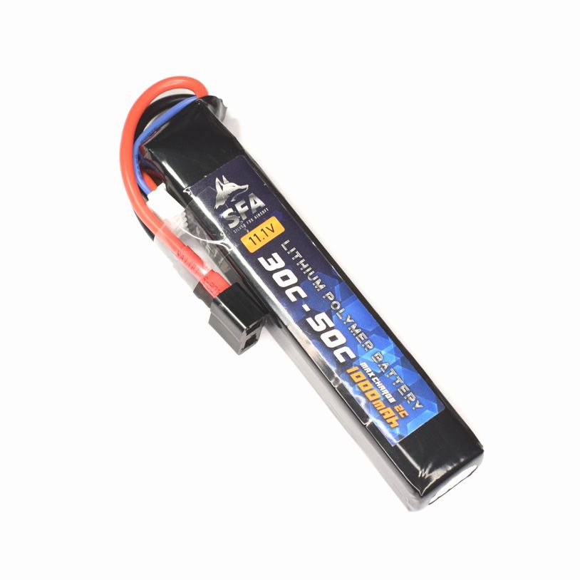 SFA 11.1V 1000mAh 30C-50C Tコネクタ リポバッテリー Li-Po LIPO 電動