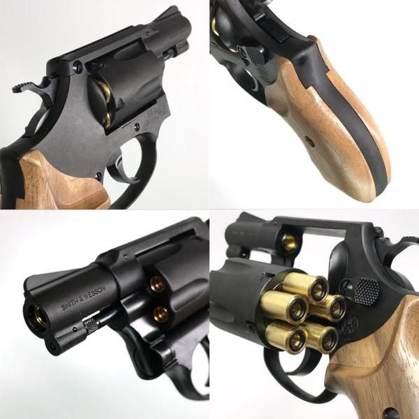 マルシン 6mmBB Xカート ガスリボルバー S&W M36 チーフスペシャル BK 