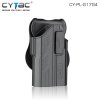 CYTAC Gunlight Bearing Holster フラッシュライト装備銃対応 右用 Glock 17/22/31 Gen.1/2/3/4/5 BK G17ライトベアリングホルスター 