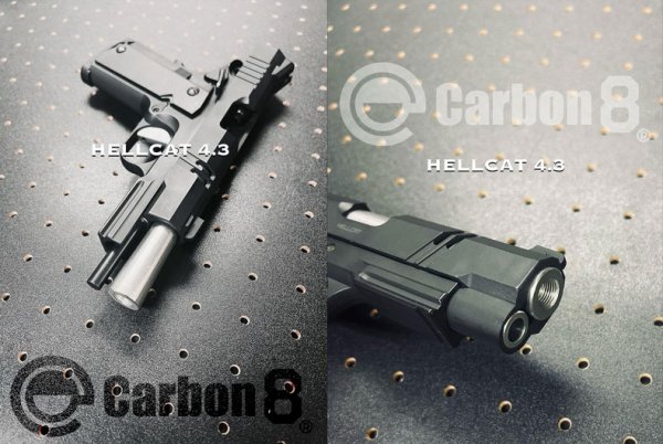 Carbon8 カーボネイト HELLCAT 4.3 CO2 Blowback ヘルキャット 4.3 