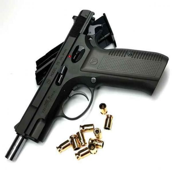 海外最新 マルシン cz75 美品 GBB 排莢式 トイガン - www