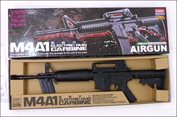 エスツーエス アカデミー 電動ガン AEG M4A1カービン 実物スケール 