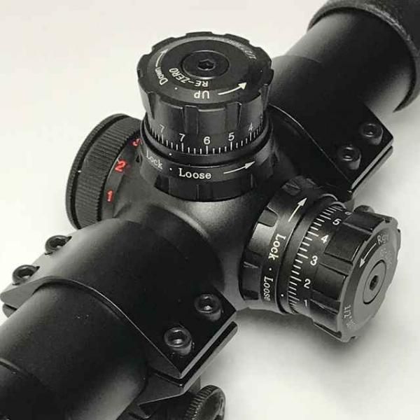 SⅡS 1-5×24 イルミネーションレティクル搭載！ ハイブリッド ショート 