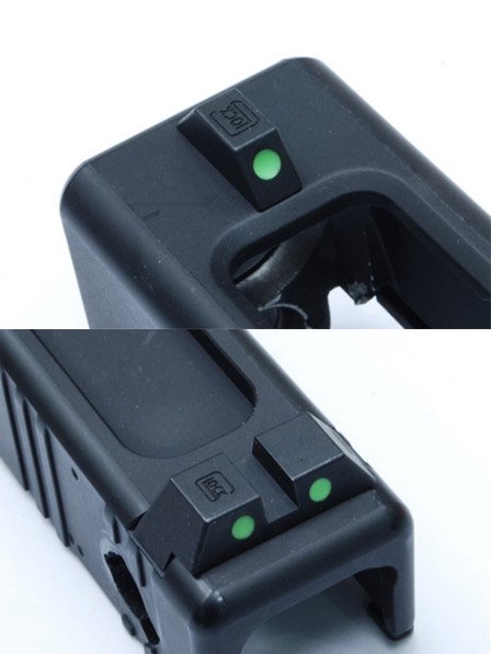 GUARDER GLOCK-42（G） ガーダー スチール製 蓄光ナイトサイト 東京マルイ GLOCKグロック G18C専用 - トイホビーショップ  ミミー サバイバルゲーム用品・エアガンパーツ・電動ガン・ガスガン・エアガンの通販WEBショップ