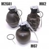 エスコート ガス放出型 ハンドグレネード Ver.3 手榴弾 M26A1 M67 MK2