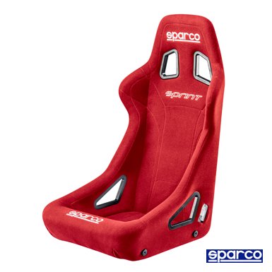 国内在庫限り】バケットシート SPRINT L レッド【FIA公認】 - スパルコ（ＳＰＡＲＣＯ）シート・レーシングスーツ・ヘルメット専門店