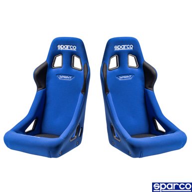 バケットシート SPRINT ブルー 【FIA公認】 - スパルコ(SPARCO) シート・レーシングスーツ・ヘルメット専門店