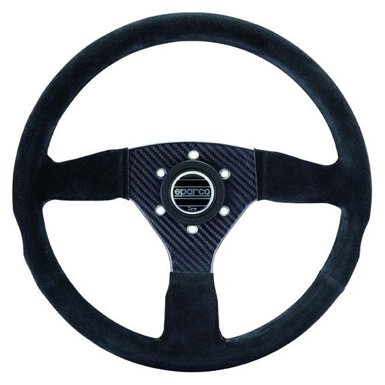 カーボン(CARBON)385 スエード ステアリング(Steering) - スパルコ（ＳＰＡＲＣＯ）シート・レーシングスーツ・ヘルメット専門店