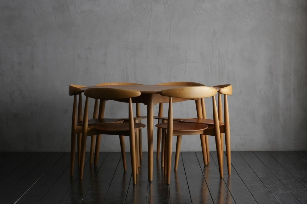 Heart Table Set Hans J Wegner - HIKE
