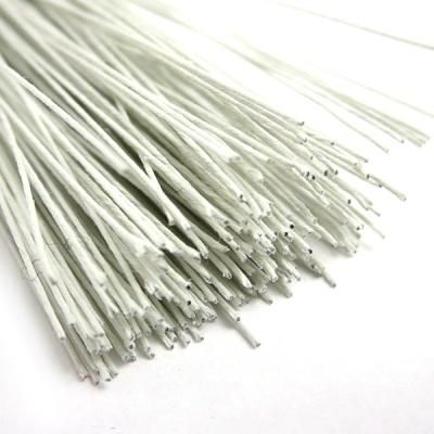 つまみ細工用 組上げ用針金 ホワイト色(地巻ワイヤー)【細目30 つまみ細工用 組上げ用針金 ホワイト色(地巻ワイヤー)【細目30