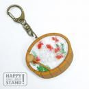 シャカシャカ1 金魚の庭 キーホルダー ハッピースタンド 完成品| シャカシャカキーホルダー HAPPYSTAND 手芸
