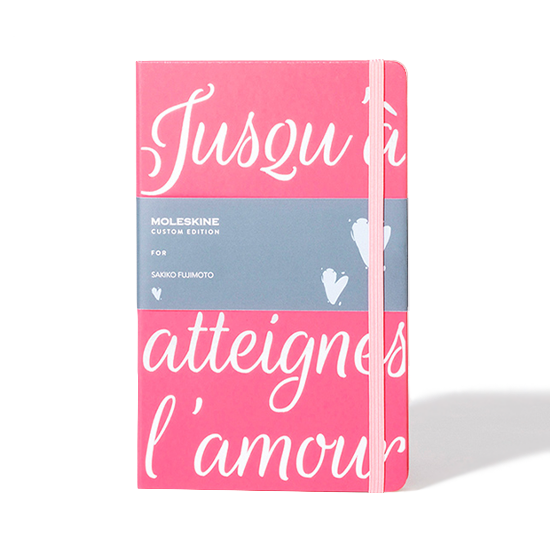 【完売品】藤本さきこさんサイン入りMOLESKINE カスタムエディションノート MOLESKINE CUSTOM EDITION FOR SAKIKO FUJIMOTO - 女性性開花の
