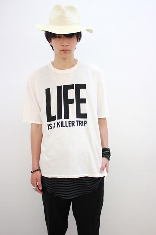 Wizzard Life Tee Life Is A Killer Trip Ellegarden エルレガーデン The Hiatus ハイエイタス 細美武士氏着用tシャツ Wizzard Life Tee Life Is A Killer Trip Ellegarden エルレガーデン The Hiatus ハイエイタス 細美武士氏着用tシャツ