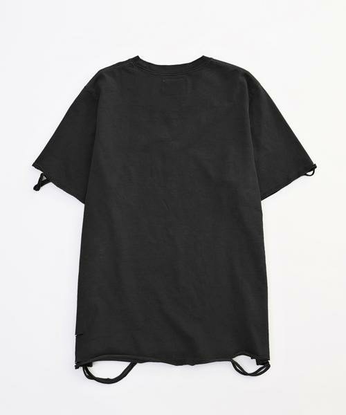VICTIM [ヴィクティム] DAMEGE TEE＜ダメージTシャツ＞ #ブラック ...