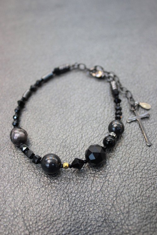 gunda [ガンダ] JUNK HEAVEN 20 BR/B（BRACELET）＜ジャンクヘブンブレスレット20/B＞ #ブラック