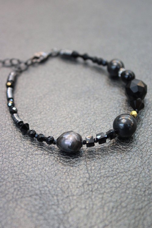 gunda [ガンダ] JUNK HEAVEN 20 BR/B（BRACELET）＜ジャンクヘブンブレスレット20/B＞ #ブラック