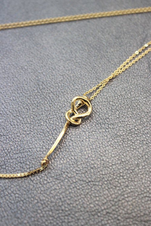 gunda [ガンダ] STEALTH MIKROS NK/GOLD（NECKLACE）＜ステルスミクロスネックレス/GOLD＞ #ゴールド