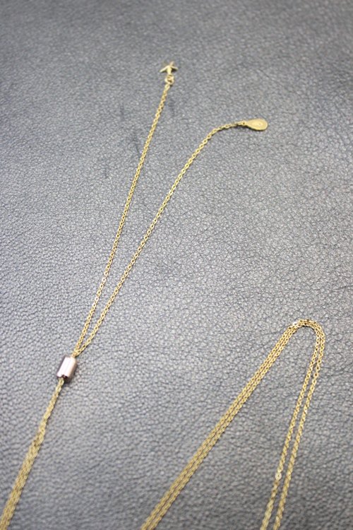 gunda [ガンダ] STEALTH MIKROS NK/GOLD（NECKLACE）＜ステルスミクロスネックレス/GOLD＞ #ゴールド