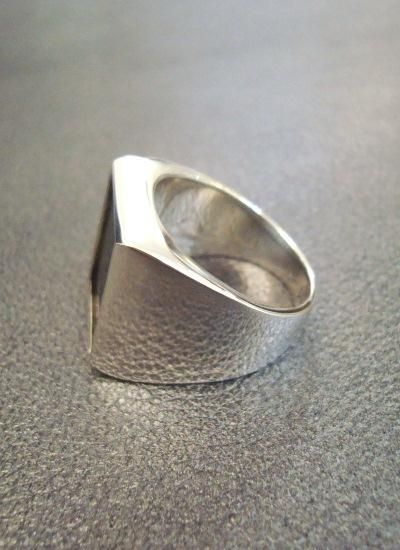 dip [ディップ] square onyx ring ＜スクエアオニキスリング(M)/指輪