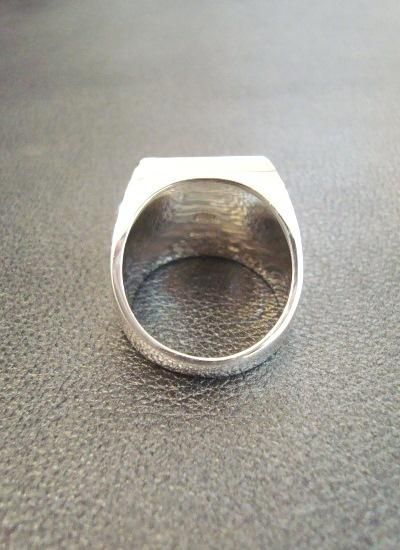 dip [ディップ] square onyx ring ＜スクエアオニキスリング(M)/指輪