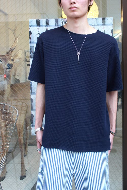 N.HOOLYWOOD [Nハリウッド] 171-CS21 pieces : big thermal cutsew＜ビッグサーマルカットソー＞  #ネイビー