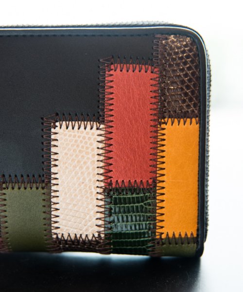 縦×横10×19glambグラムGaudy zip wallet by JAM HOMEMADE