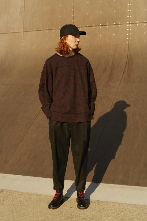 JieDa [ジエダ] 2TUCK TAPERED WOOL PANTS＜ツータックテーパード