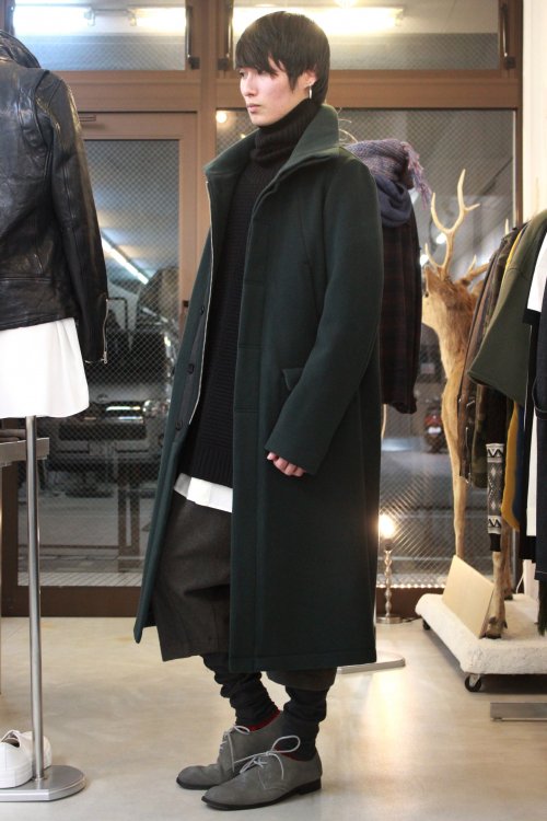 Wizzard [ウィザード] STANDCOLLAR COAT＜SUPER100'Sウール スタンド