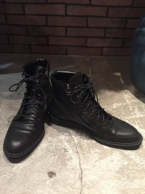 2018SS先行予約】 glamb [グラム] GG0118 / AC01 : Black boots