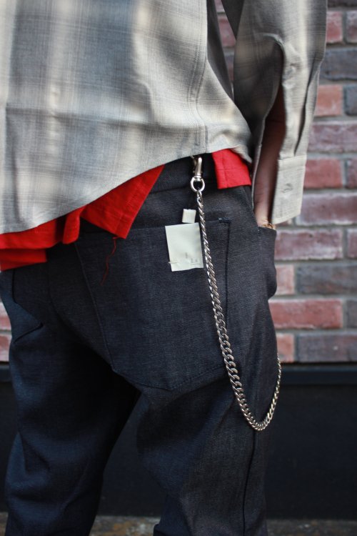 N.HOOLYWOOD [エヌハリウッド] COLLECTION LINE STRETCH DENIM SLACKS PANTS ＜コレクションライン  ストレッチデニムスラックスパンツ＞ インディゴ