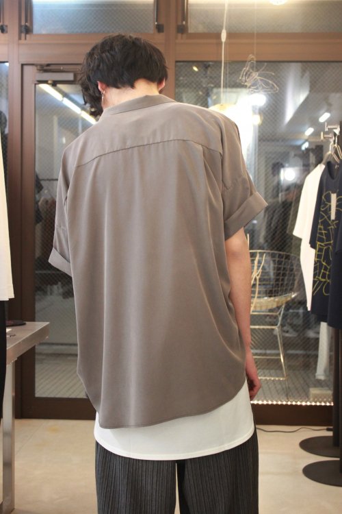 TROVE [トローヴ] VALO WIDE SHIRT ＜高密度シフォン 開襟ワイドシャツ