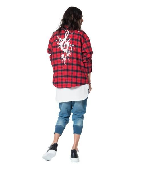 glamb [グラム] GB0118 / P14 : Dion cropped knit denim