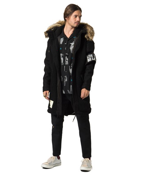 2018AW 先行予約】 glamb [グラム] GB0318 / JKT04 : Samuel mods coat