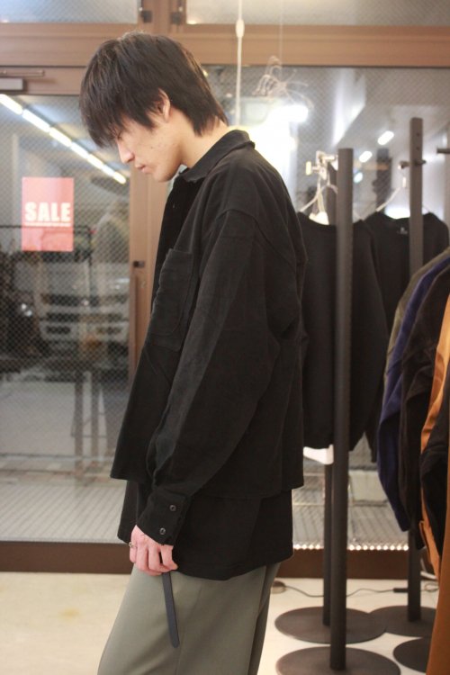 JieDa MOLESKIN SHIRT JACKET ブラック 1