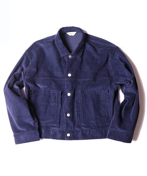 JieDa [ジエダ] CORDUROY SHORT JACKET ＜コーデュロイショート