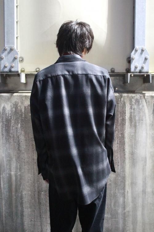 N.HOOLYWOOD [エヌハリウッド] COMPILE LINE WOOL WIDE SHIRT ...