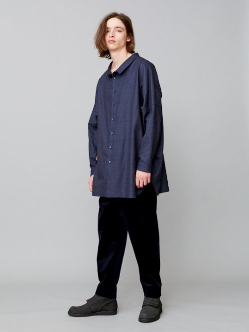 TROVE [トローヴ] UNI WIDE CHECK SHIRT ＜オーバーダイチェックシャツ