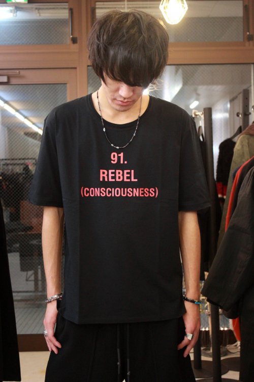 Wizzard [ウィザード] プリントTシャツ '91 REBEL CONSCIOUSNESS